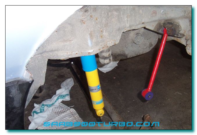hlins shock absorver instead of old original