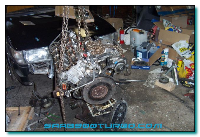 Dismantling the motor from the gearbox